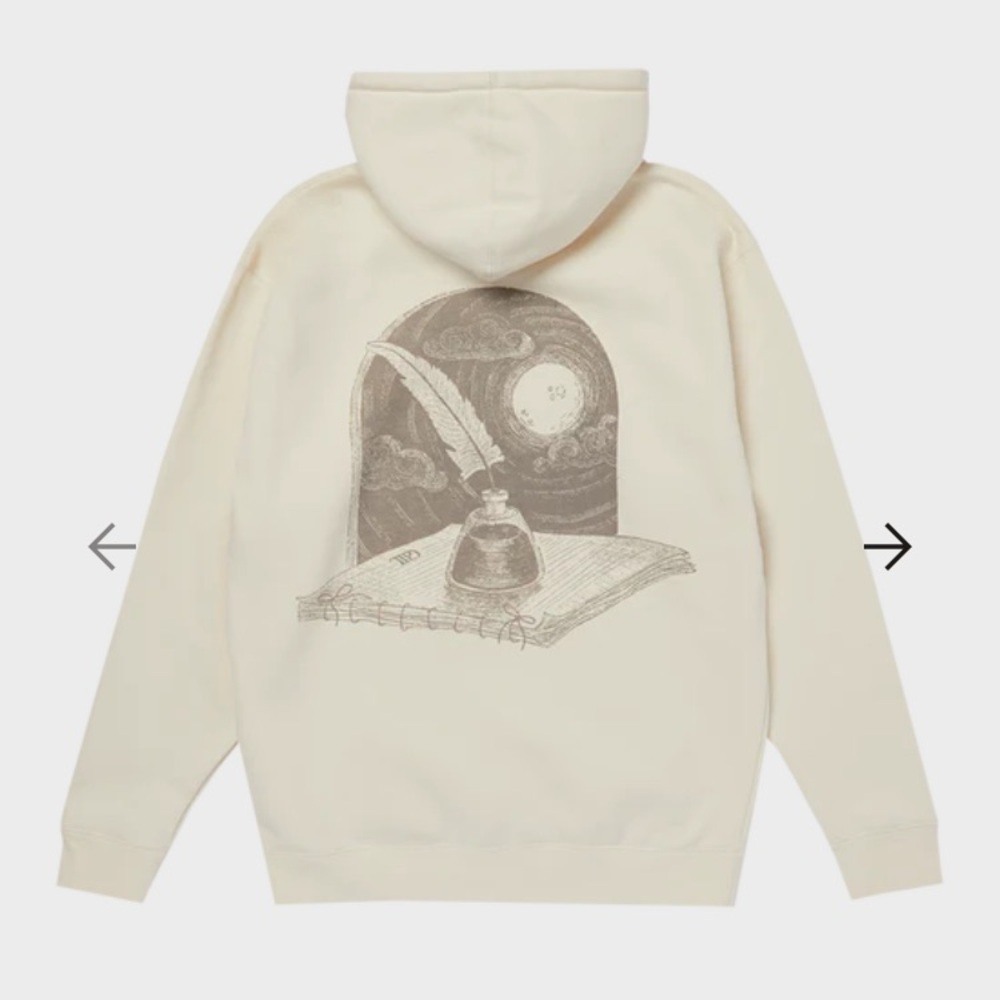 Taylor Swift Official TORTURED POETS DEPARTMENT: THE MANUSCRIPT EDITION HOODIE